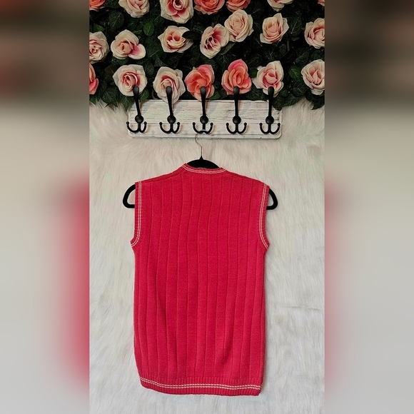 Adidas Vintage Classic Logo Sweater Vest - Picture 4 of 6